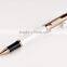 Custom premium luxury metal ball pen brand printed logo on barrel