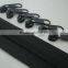 Zipper #5 with Pulls, Black Zipper by the Yard, 5# Nylon Zipper