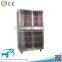 Modular pet dog combination stainless cage