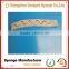 Rain weather seal EVA foam waterproof sealing strips Black white corrugated foam closure for steel building
