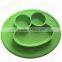 Wholesale Custom Non-Stick silicone plate for kids tableware Silicone kid placemat