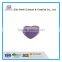 Purple Crystal Heart Shape Glass Tealight Candle Holder for Wedding