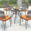 Outdoor furniture cast aluminum garden furniture dining table and chair