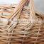 Large handled durable rustic willow garden basket