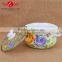 Beautiful Design Enamel / Ceramic Kitchen Nonstick Cookware Pot Set with Glass Lid