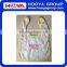 Custom embroidery double layers terry towel baby bib with EVA back waterproof