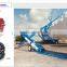 agricultural helical gearbox for grain transportation