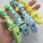 New Designed ABS Bead Resin Baby Pacifier Clip