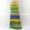lady fashion striped long maxi colorful skirt