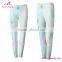 2017 latest high elasticity womens gym 92 polyester 8 spandex leggings