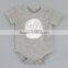wholesale cotton blank clothes baby snap crotch bodysuit