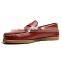 Branded boat casual shoe  stock men genuine leather shoes