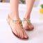 HFR-JS21 fashion boho style 2015 ladies sandal shoes