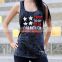 Black Racerback Burnout Tank Top Ladies Gym Stringer Tank Top Yoga Top Fitness Tank Top Workout Shirts