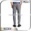 Mens Casual Winter Knitted Wool Pants Vertical Stripes Pants