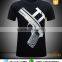 Bulk Name brand Bulk Clothing Men Egyptian 100% Cotton Polyester T Shirt Plain Blank 3d White Shirt for Men
