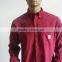 2016 100% cotton men's corduroy warm shirt for winter season
