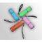 Noctilucent Colorful Cover LED Torch Light