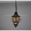 Flush Mount 1 Light Classical Droplight Restoring Ancient Ways Antique Brass Spray Lacquer Glass Metal