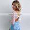 B11363A european lady sexy backless stripe romper jumpsuit lingeries