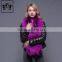 Beautiful Women Winter Duck Down Jacket with Raccoon Fur Hooded