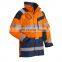 high visibility safety jacket windbreaker jacket winter jacket reflective strip