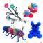 DIY Craft Making Assorted Pom Poms