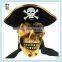 Adult Tricorn Black Pirate Captain Halloween Buccaneer Party Costume Hats HPC-0208