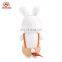 Shenzhen Manufacturer Nice Stuffed Animal Bunny Toy Plush Rabbit Pet Toys With Glasses