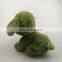 soft long plush stuffed toy green pv plush dog for promotion gifts