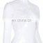 Belle Poque Women's Short Sleeve Cropped Short White Lace Bolero Shrug BP000217-2