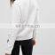 Wholesale Garment From China Raglan Sleeves Crew Neck Sweatshirt With Fitted Trims