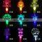 Wholesale price colorfull led glowing customized acrylic stick concert supplies Christmas gift