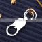 Custom metal compass keychain/compass with car key ring chain