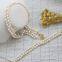 Wholesale Handmade Pearl Necklace 14K Gold 3-4mm Natural Freshwater Pearl Necklace Bracelet Jewelry Sets