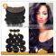 Cheap Human Hair Frontal Lace Closure with Bundles