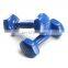 Home exercise hand weights multi-specification color dumbbells