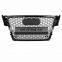 2009-2012 Honeycomb Mesh Hex Grille - Gloss Black for Audi A4 / S4 B8 8T RS4 Style