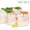 wholesale organic cotton muslin bag drawstring