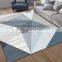 Factory decorative office double colors polyester jacquard adhesive glue front door carpet
