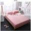 Summer 100% Cotton Bamboo Decorative Custom Bed sheet with Pillow Case Cover Pure White