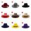 Woolen Felt Hat Panama Jazz Fedoras hats Tassel pearl vintage cap Formal Party And Stage Top Hat for Women men unisex