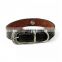 Top quality soft leather dog collar premium for small-breed dog