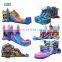inflatable jumper bouncer jumping bouncy castle bounce house with double water slides