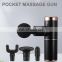 Ready To Ship Electric 20W Body Massager Handle Deep Vibrating Mini Massage Gun Brushless Motor Massager Gun