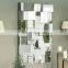 decorative  modern furniture framed wall joint mirror decor wall home