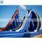 New freestyle design giant 18m'H  tallest park inflatable water slide blower for adults and kids