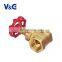 China Supplier Brass 1/2 - 4 Inch female Thread Inch Gate Valve