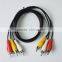 China wholesale 3 rca to 3 rca video audio cable