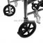Aluminum Deluxe height adjustable armrest stable Transport padded commode shower wheelchair